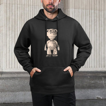 IPIB 250g Hooded Pocket Sweatshirt Front GraphicMen's Hooded  Sweatshirt6000109-5