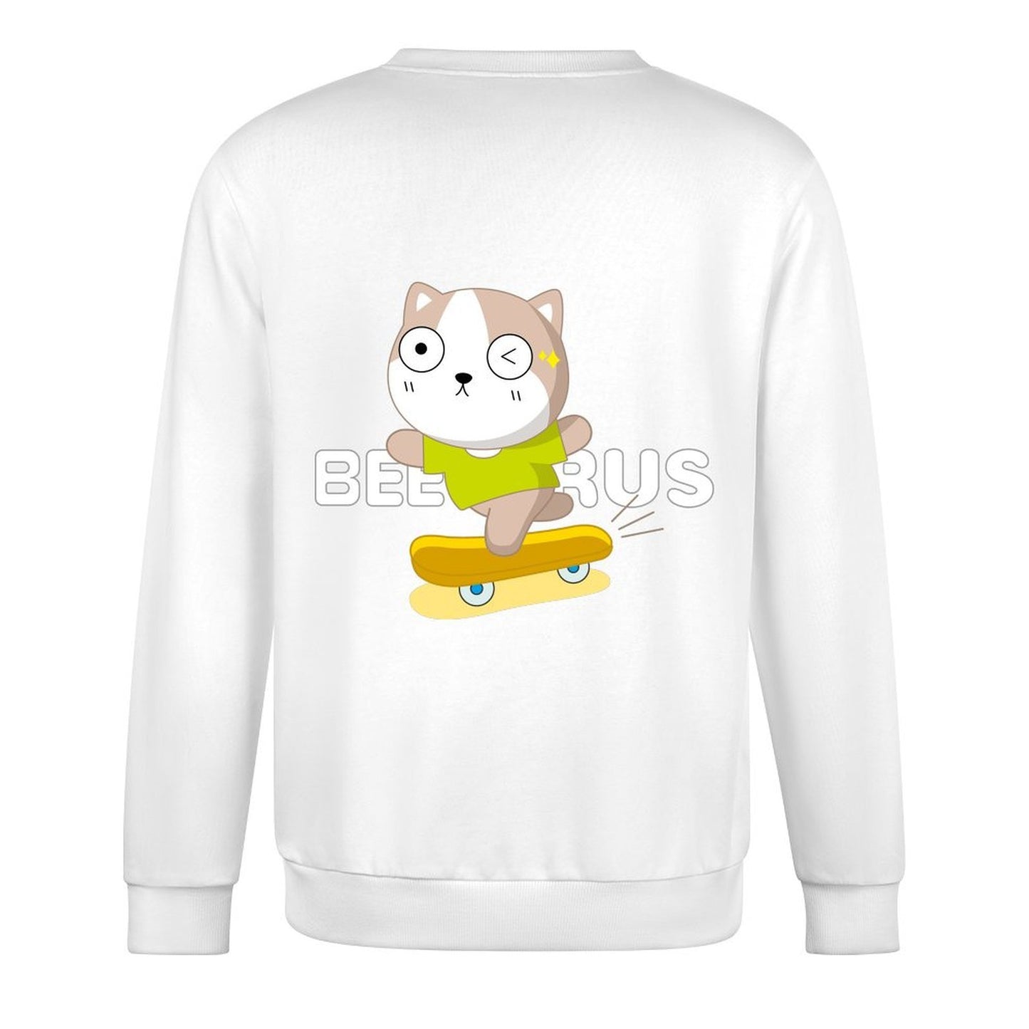 Crew Neck Long Sleeve Sweatshirt 4000614