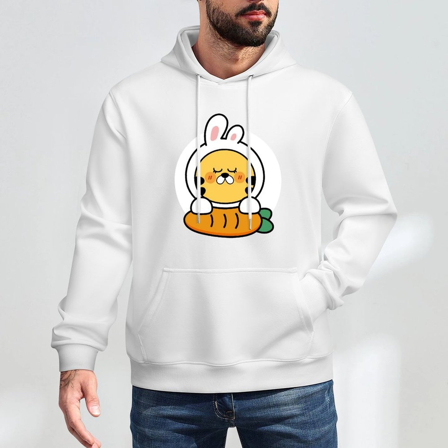 Sport Oversized Front Graphic Hoodies