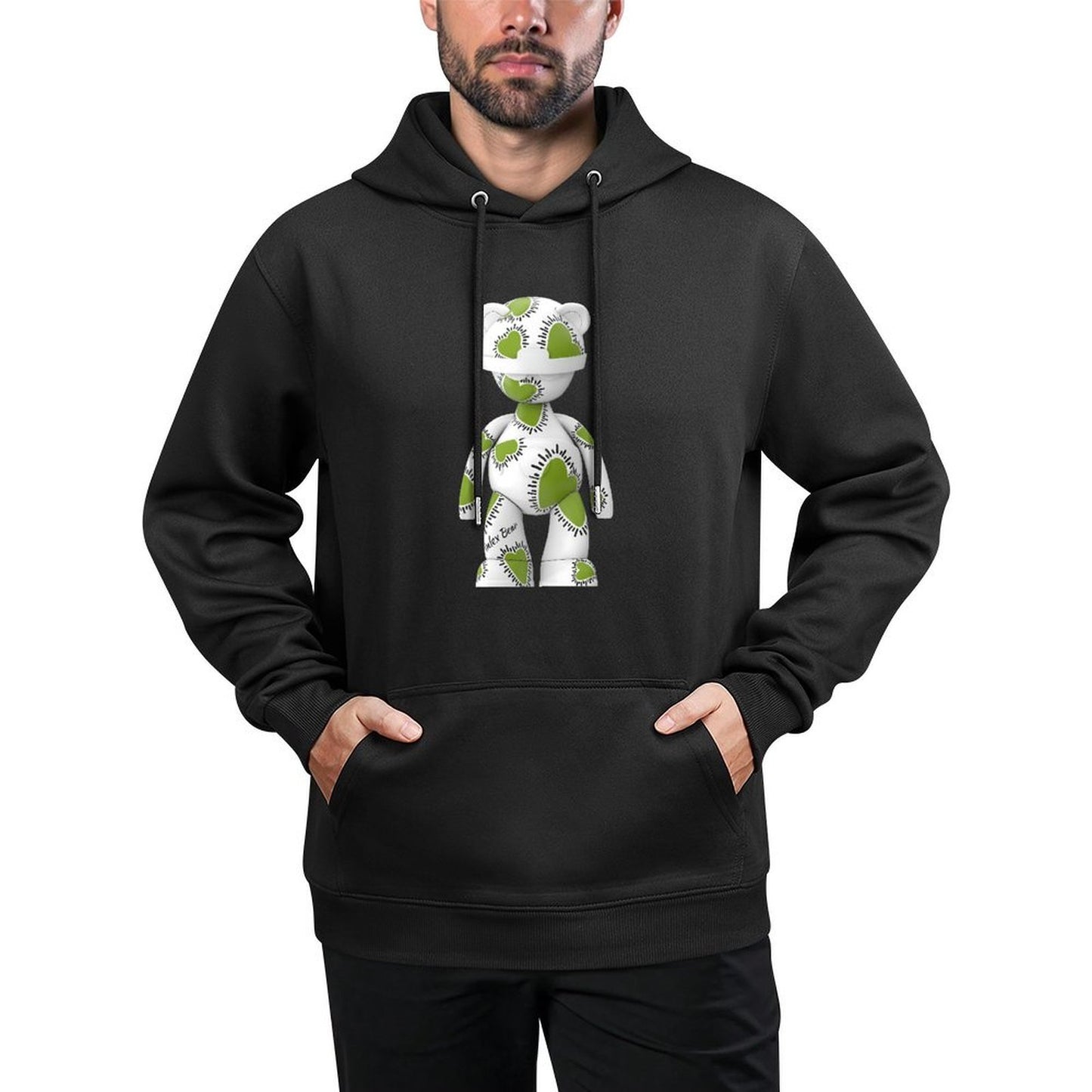 Hoodie Front PatternSleek ActiveLine