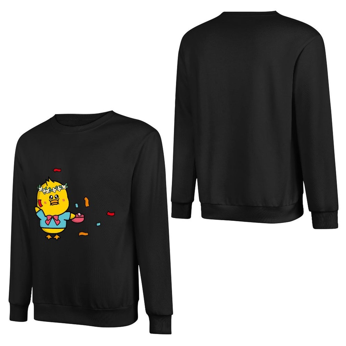 IPBR 250g Crew Neck Long Sleeve Sweatshirt Front GraphicCrew Neck Long Sleeve Sweatshirt4000875