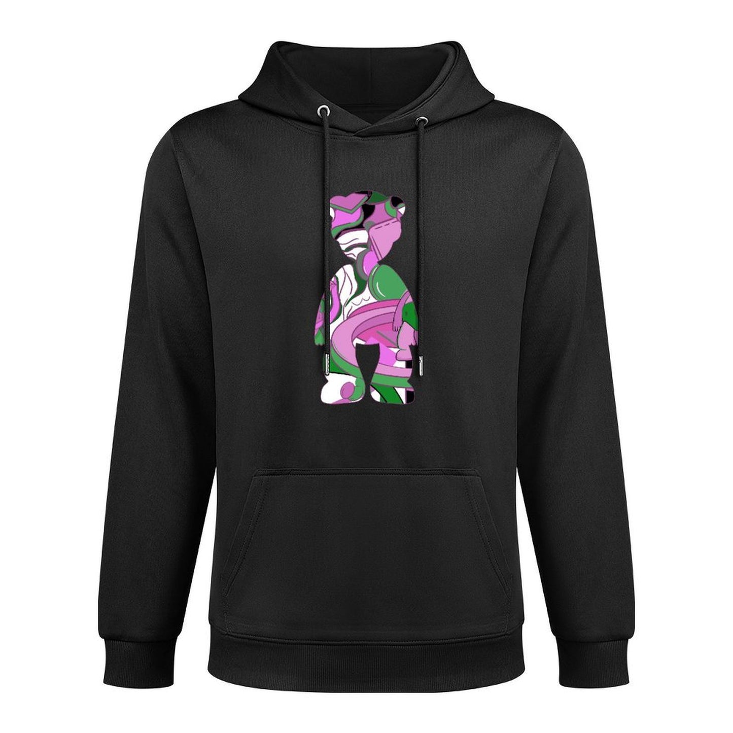 IPIB 250g Hooded Pocket Sweatshirt Front GraphicMen's Hooded  Sweatshirt6000046-1