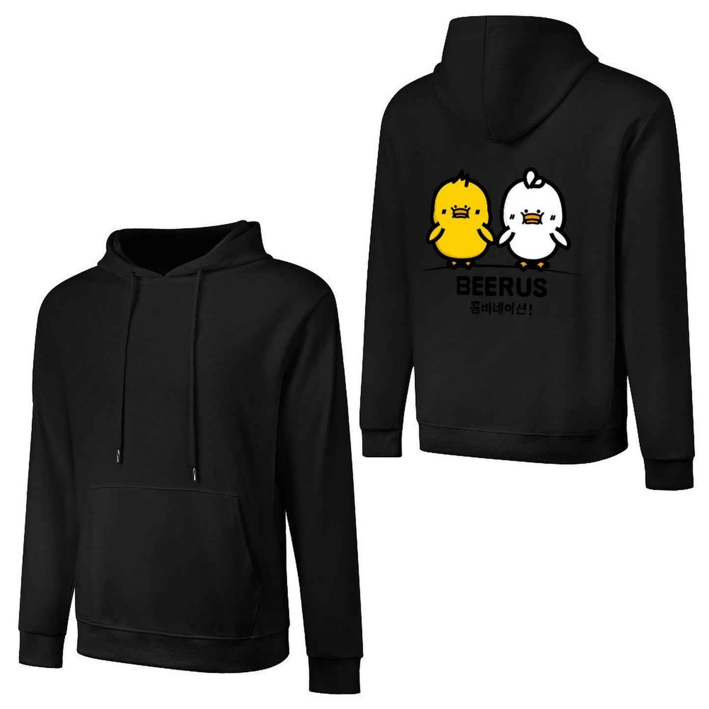 Inkmay Beerus Hoodie 250g crew neck HoodieOversized ActiveStyleHoodie