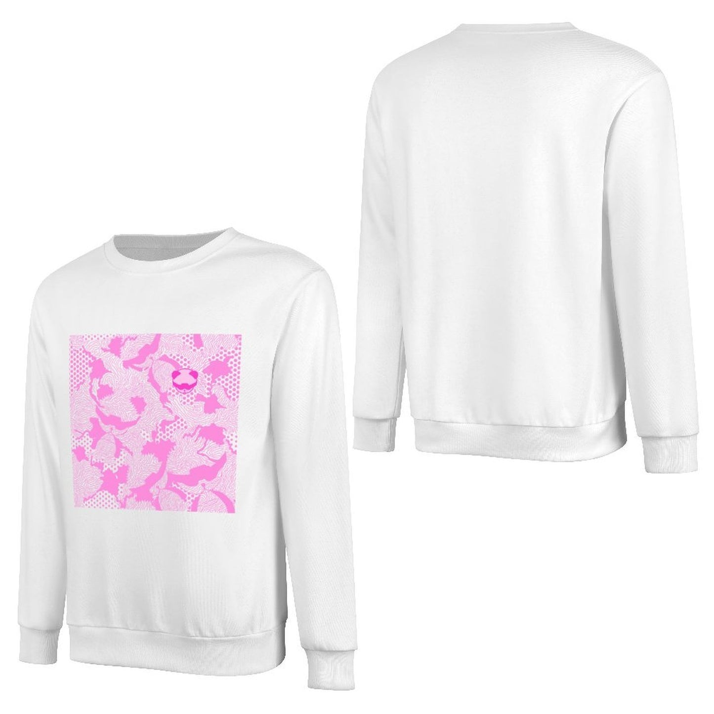 Long Sleeve With Front PatternPocket Tee Durable
