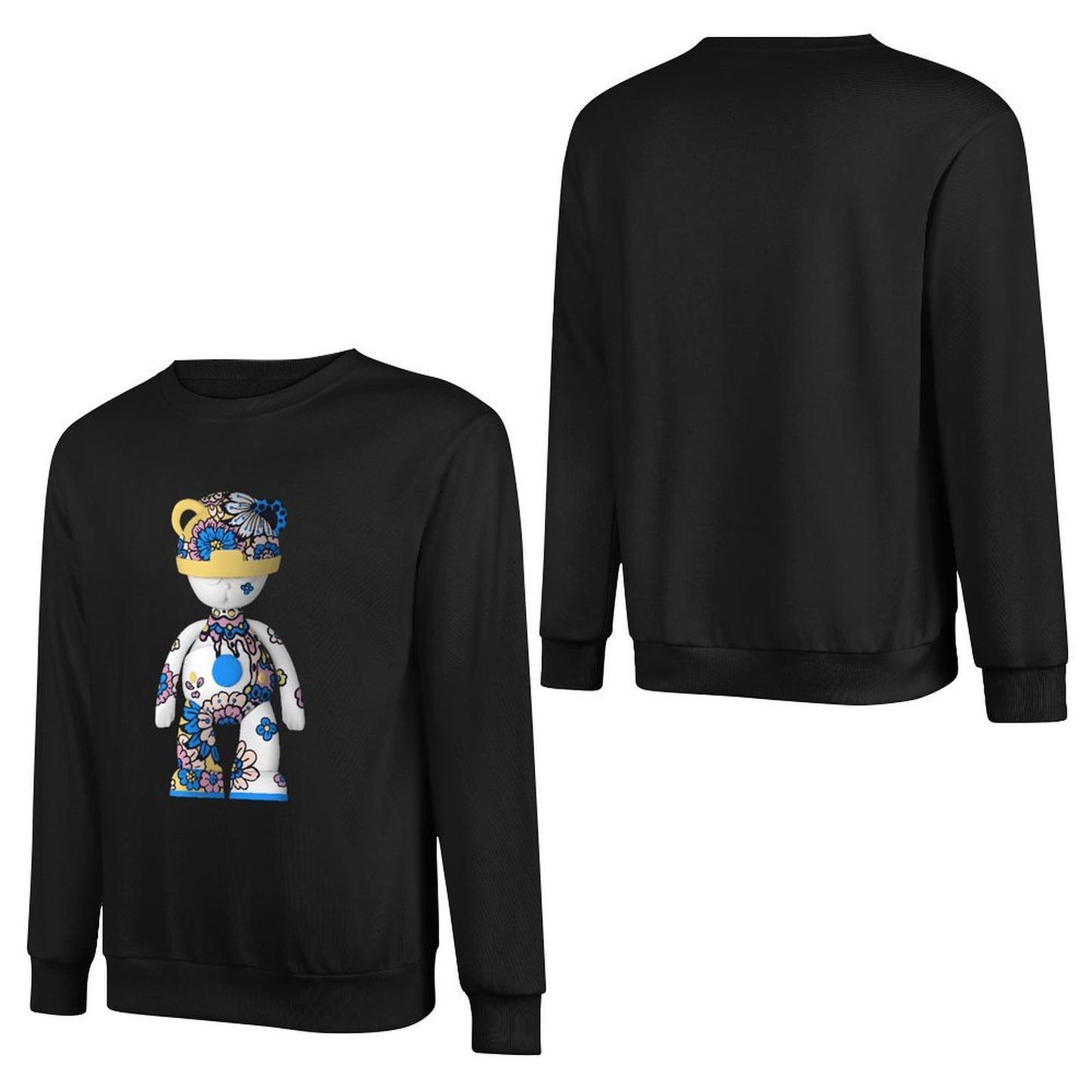 IPIB 250g Crew Neck Long Sleeve Sweatshirt Front GraphicCrew Neck Long Sleeve Sweatshirt6000103-5