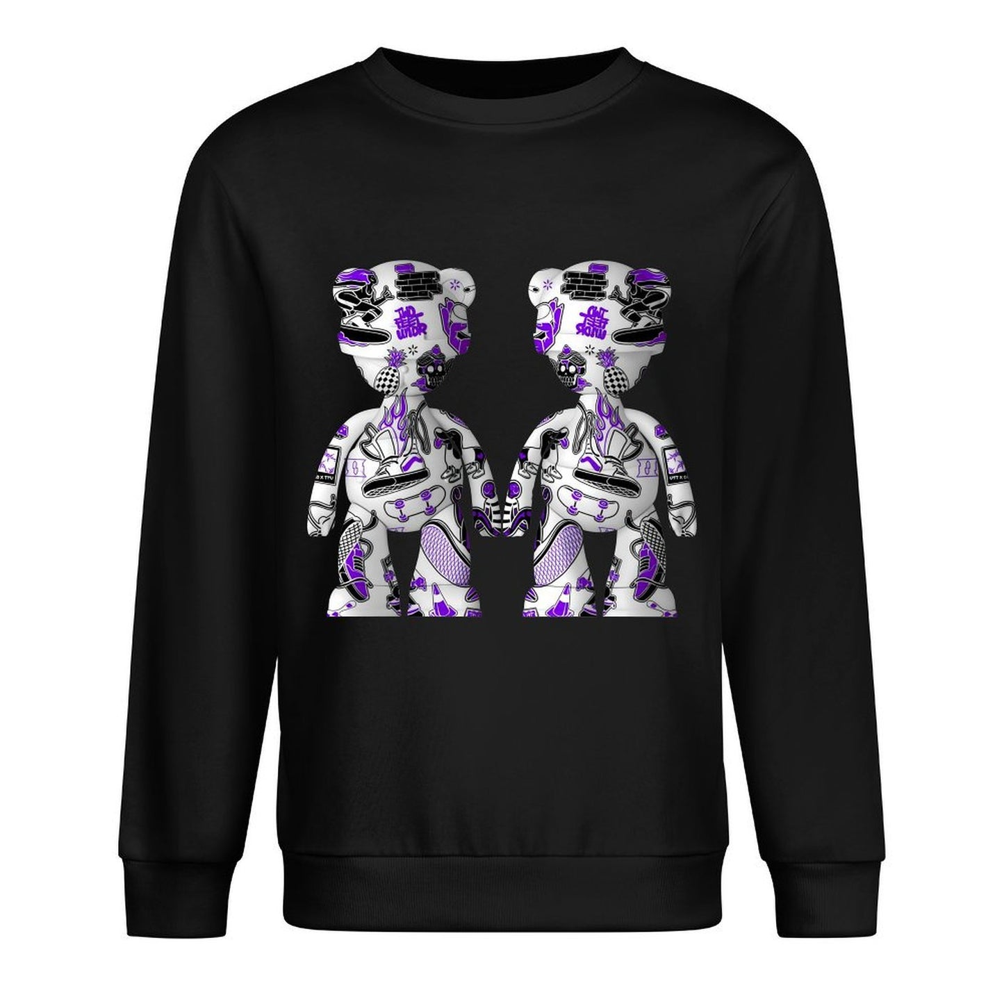 IPIB 250g Crew Neck Long Sleeve Sweatshirt Front GraphicCrew Neck Long Sleeve Sweatshirt6000085-1