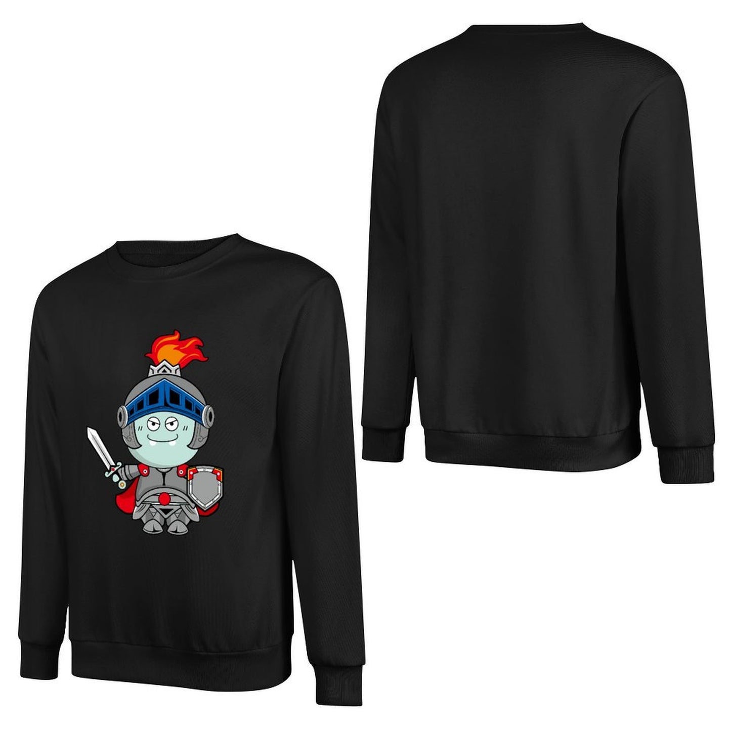 IPBR 250g Crew Neck Long Sleeve Sweatshirt Front GraphicCrew Neck Long Sleeve Sweatshirt4000776