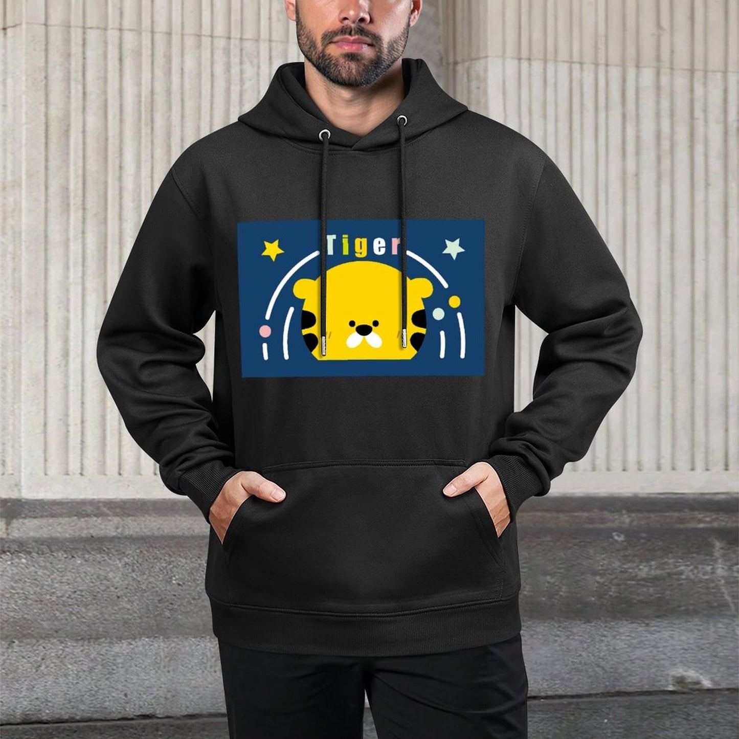 IPBR 250g Hooded Pocket Sweatshirt Front GraphicMen's Hooded  Sweatshirt4000764