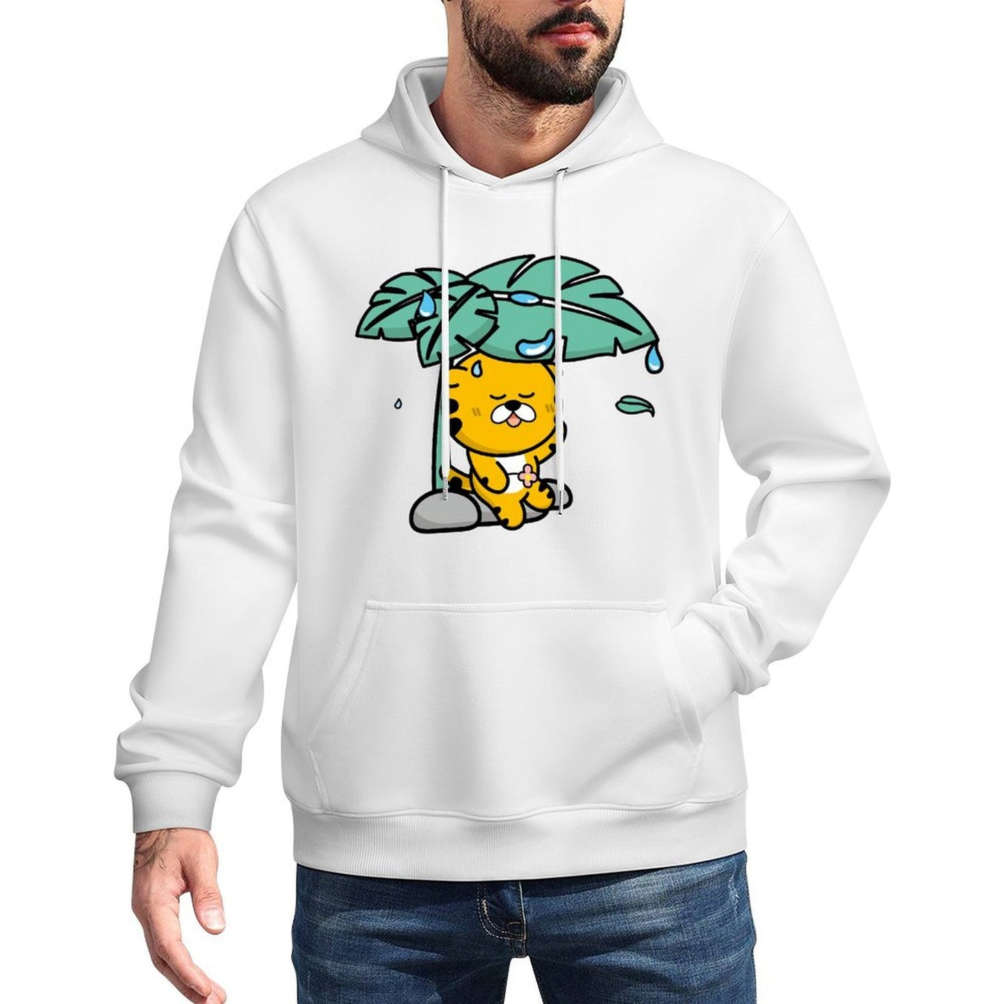 IPBR 250g Hooded Pocket Sweatshirt Front GraphicMen's Hooded  Sweatshirt4001349