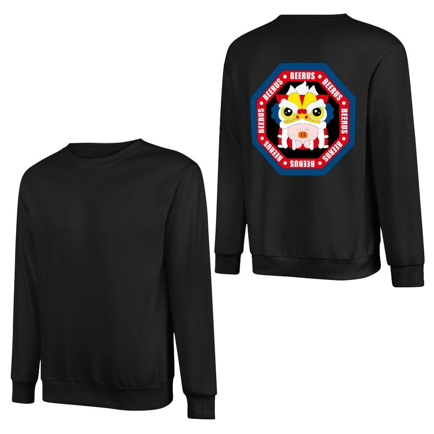 Crew Neck Long Sleeve Sweatshirt 4000691