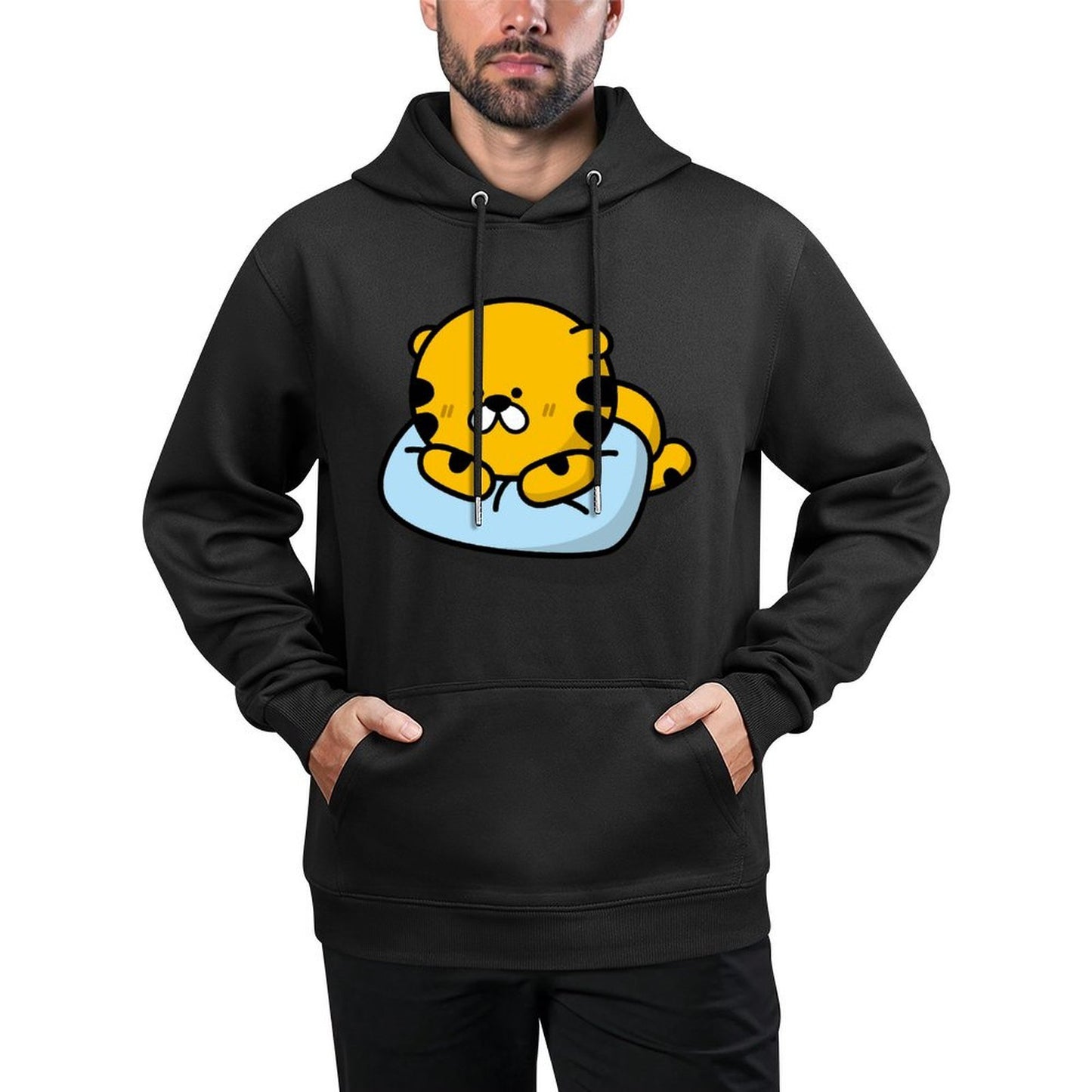 IPBR 250g Hooded Pocket Sweatshirt Front GraphicMen's Hooded  Sweatshirt4000128