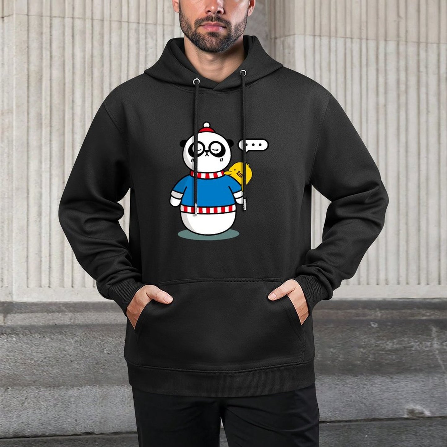IPBR 250g Hooded Pocket Sweatshirt Front GraphicMen's Hooded  Sweatshirt4003752