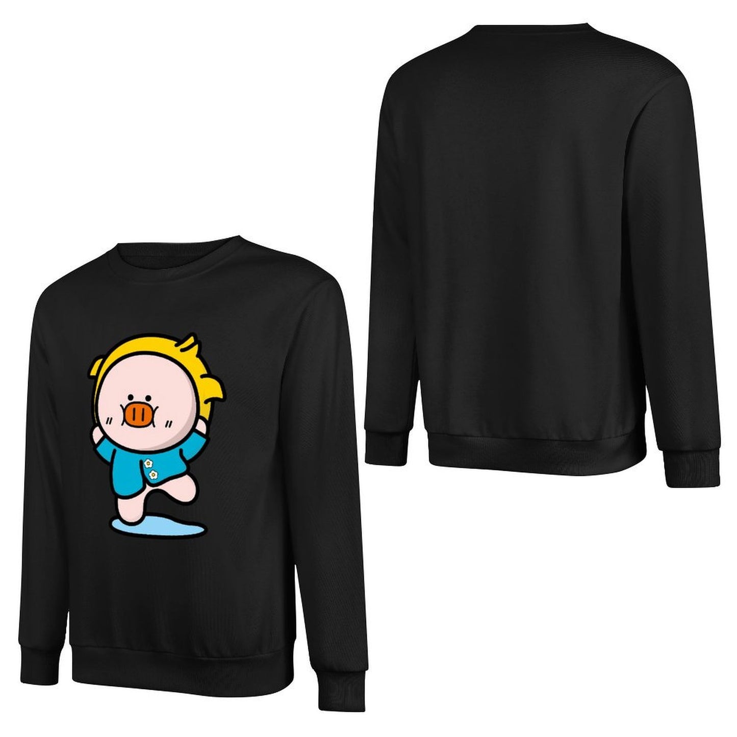 IPBR 250g Crew Neck Long Sleeve Sweatshirt Front GraphicCrew Neck Long Sleeve Sweatshirt4001116