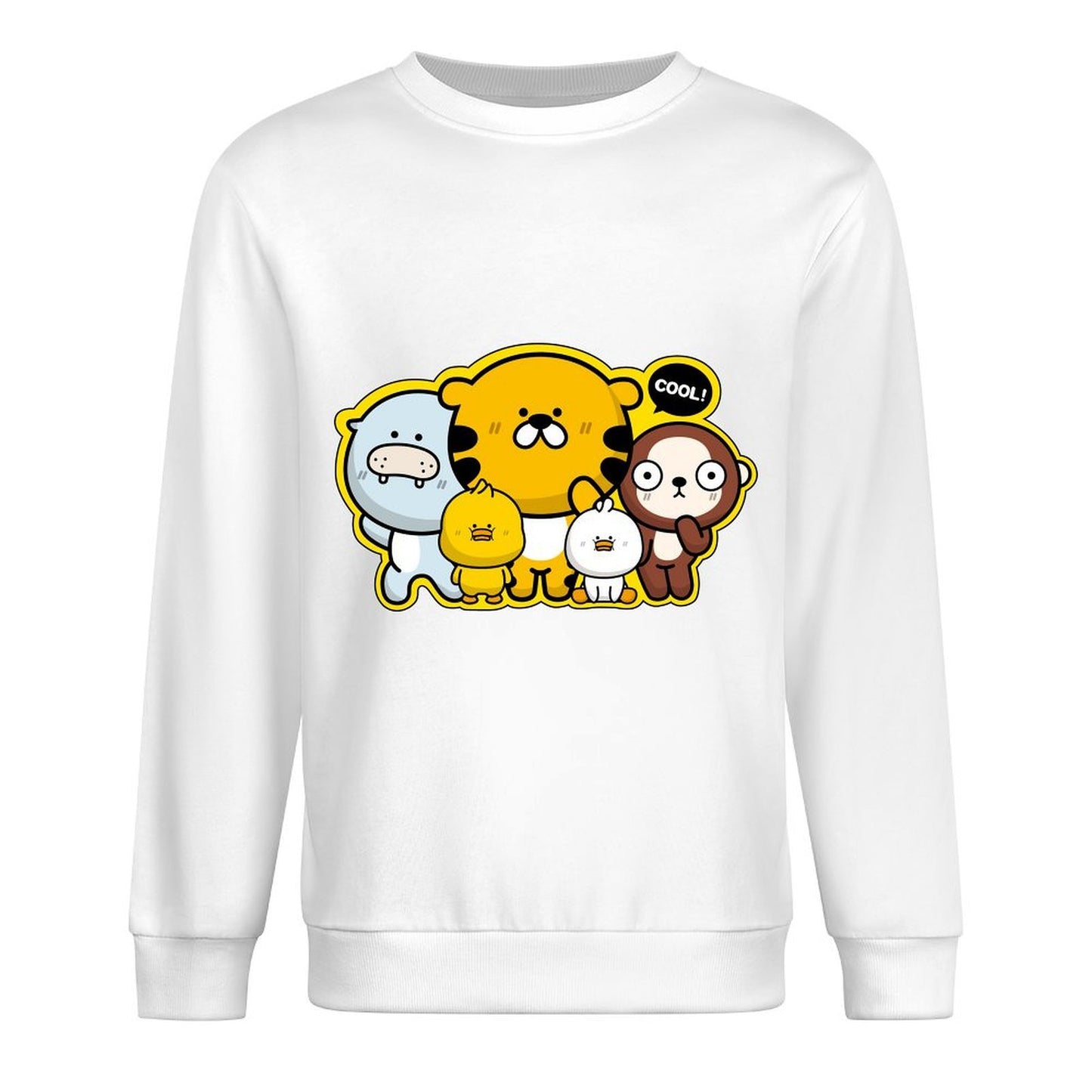 IPBR 250g Crew Neck Long Sleeve Sweatshirt Front GraphicCrew Neck Long Sleeve Sweatshirt4001300