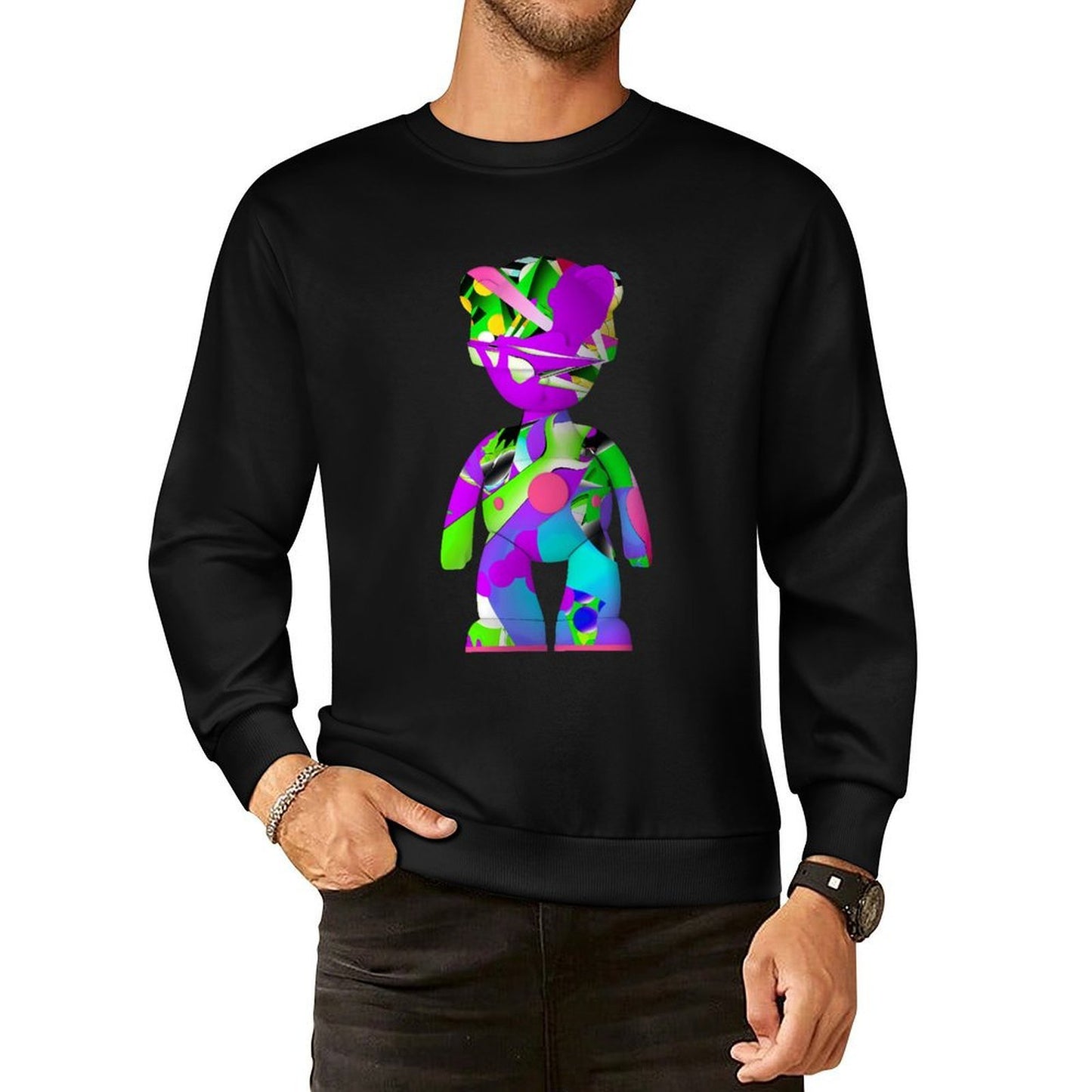 Long Sleeve With Front PatternStudio StreetFit