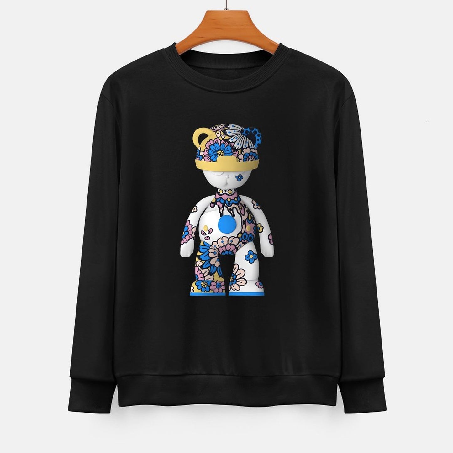 IPIB 250g Crew Neck Long Sleeve Sweatshirt Front GraphicCrew Neck Long Sleeve Sweatshirt6000103-5