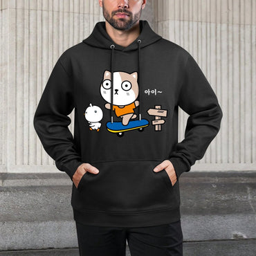 IPBR 250g Hooded Pocket Sweatshirt Front GraphicMen's Hooded  Sweatshirt4000867