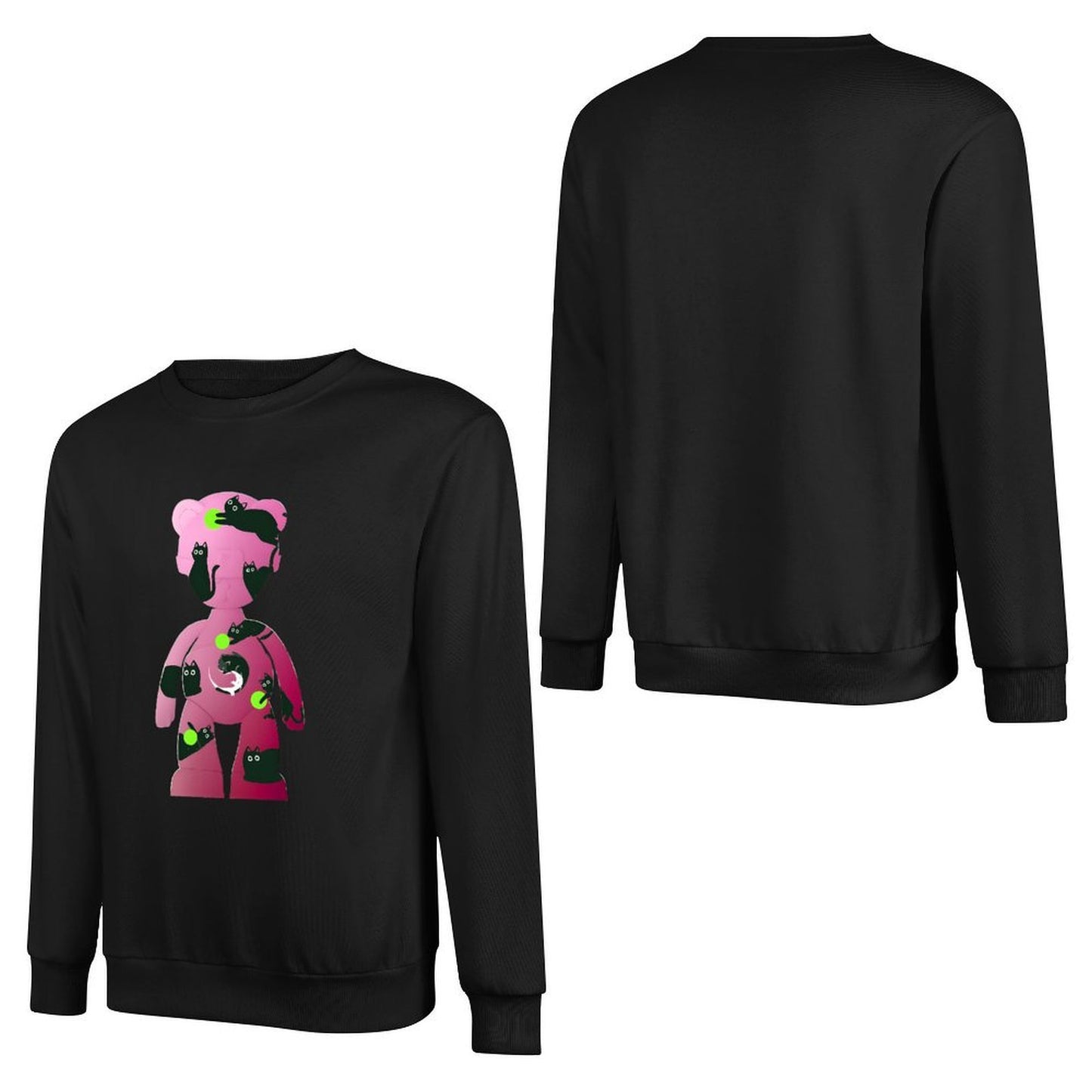 IPIB 250g Crew Neck Long Sleeve Sweatshirt Front GraphicCrew Neck Long Sleeve Sweatshirt6000135-2