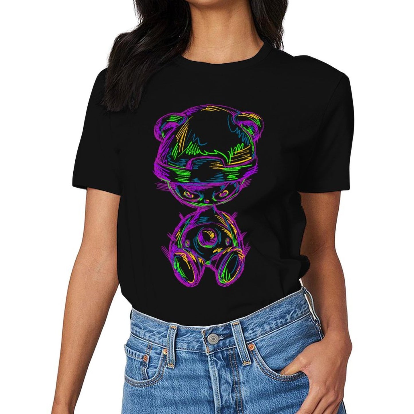 Inlex Bear T-shirtsClassicLine Vibrant Colors T-Shirt