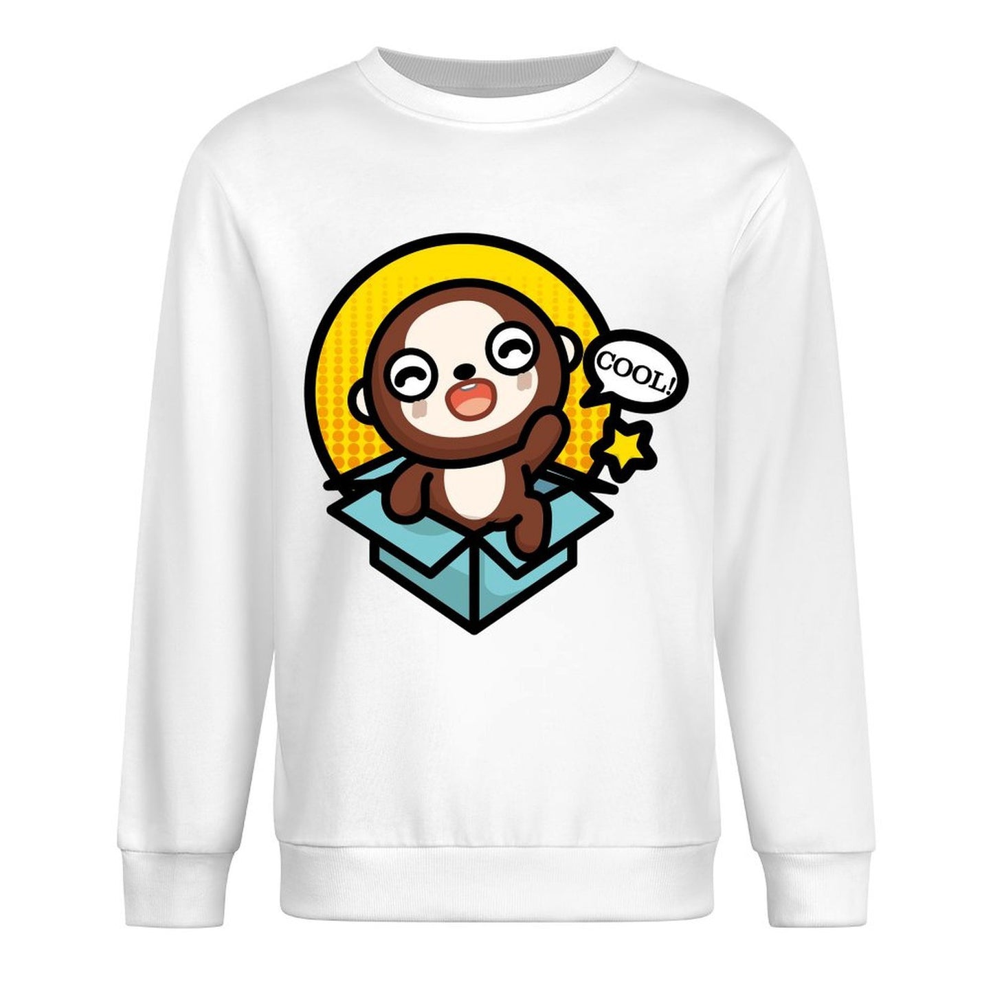 IPBR 250g Crew Neck Long Sleeve Sweatshirt Front GraphicCrew Neck Long Sleeve Sweatshirt4001037
