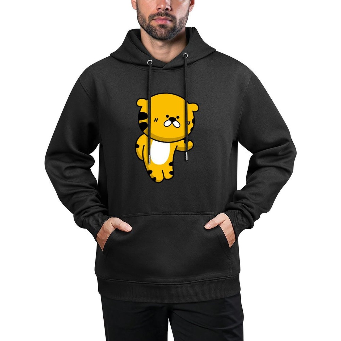 IPBR 250g Hooded Pocket Sweatshirt Front GraphicMen's Hooded  Sweatshirt4000442