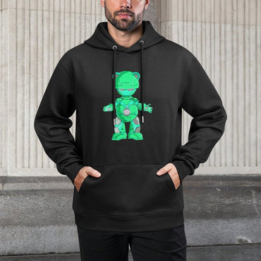 IPIB 250g Hooded Pocket Sweatshirt Front GraphicMen's Hooded  Sweatshirt6000061-6
