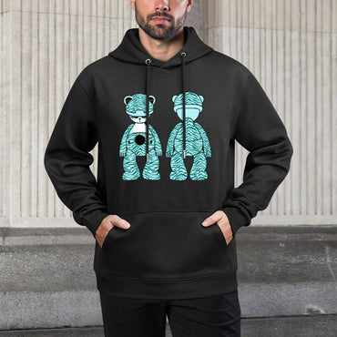 IPIB 250g Hooded Pocket Sweatshirt Front GraphicMen's Hooded  Sweatshirt6000099-5