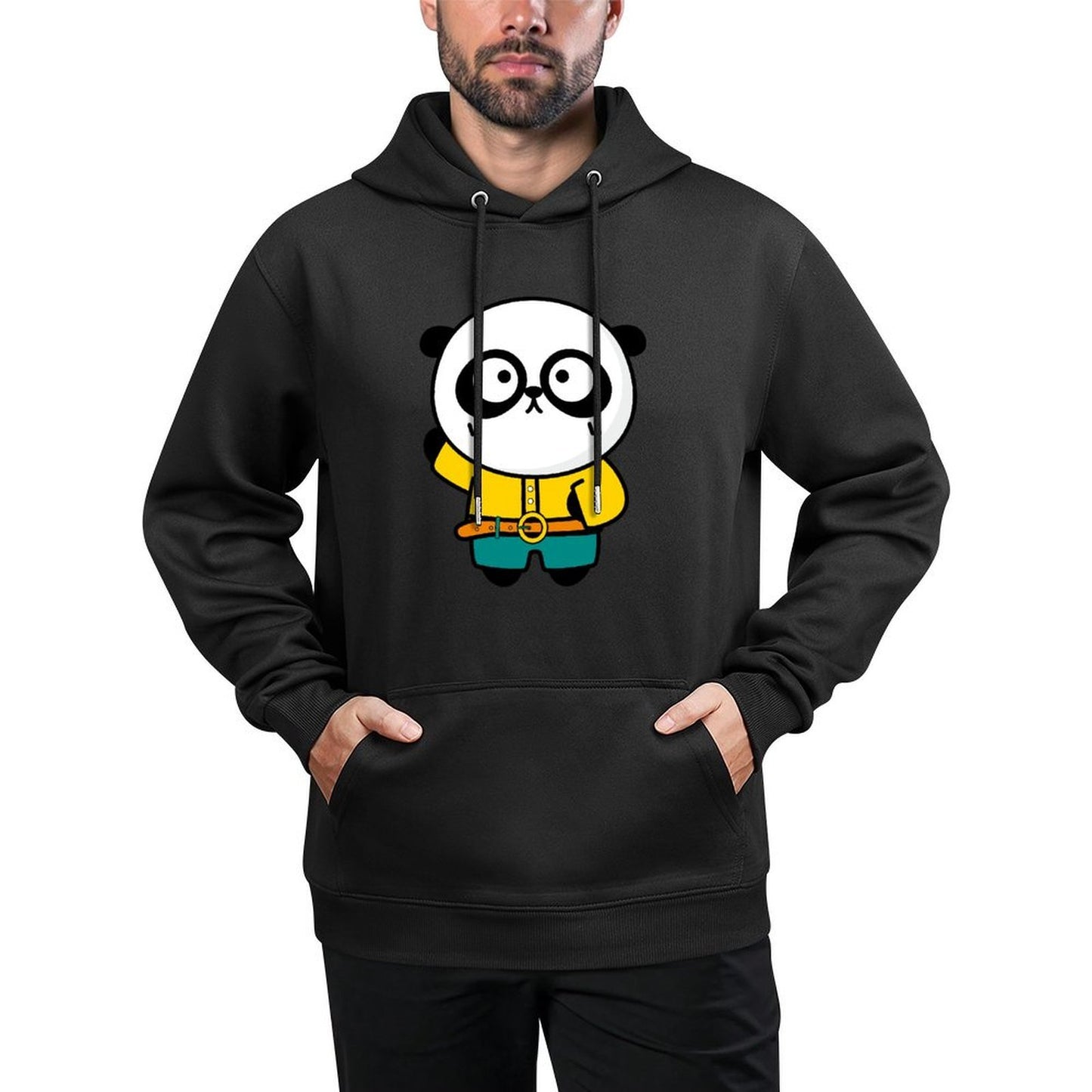 IPBR 250g Hooded Pocket Sweatshirt Front GraphicMen's Hooded  Sweatshirt4000467