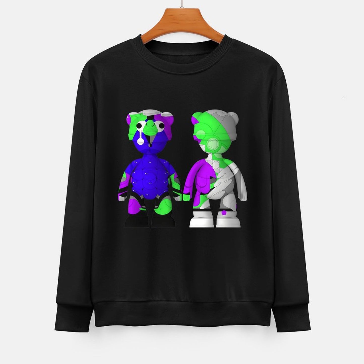 IPIB 250g Crew Neck Long Sleeve Sweatshirt Front GraphicCrew Neck Long Sleeve Sweatshirt6000144-9