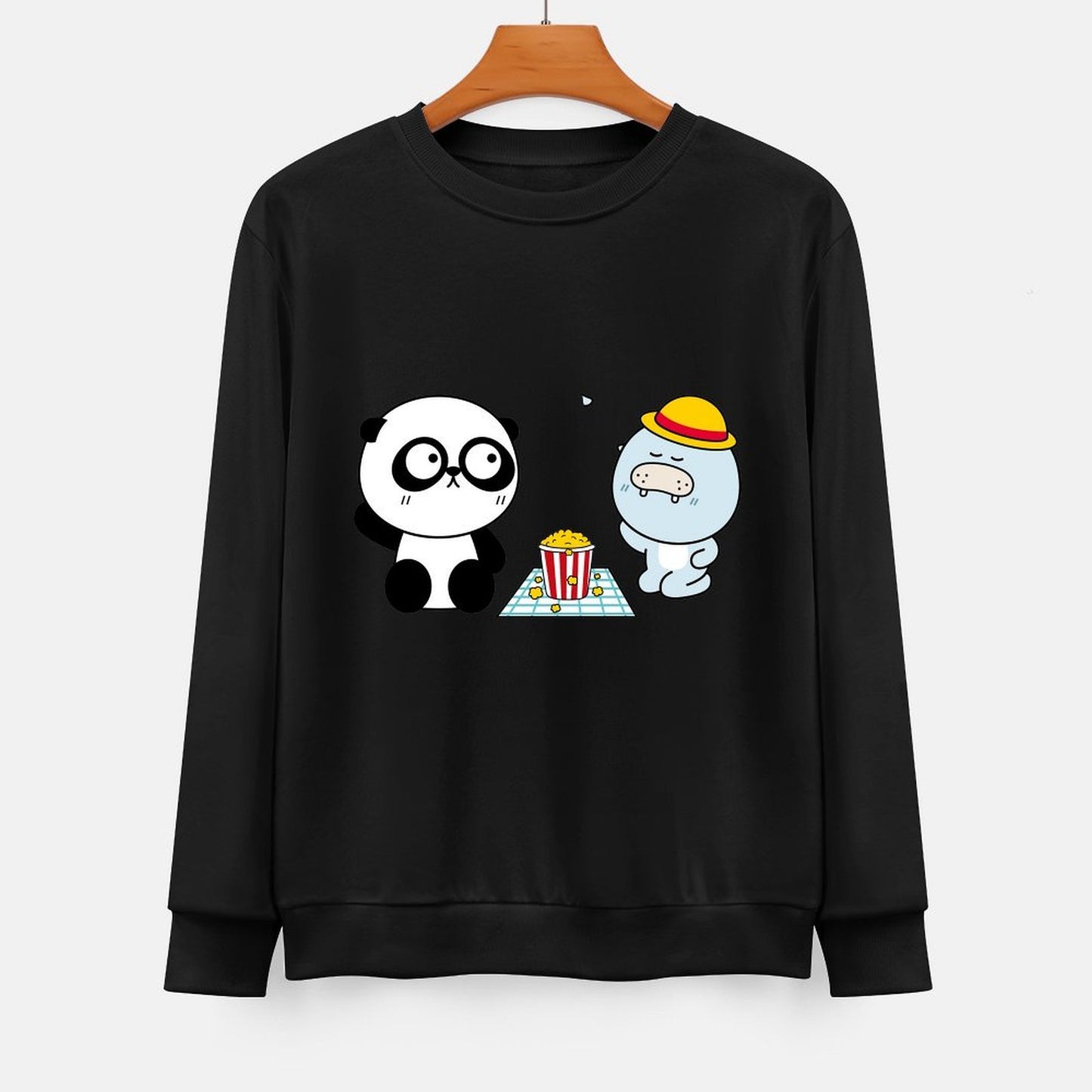 IPBR 250g Crew Neck Long Sleeve Sweatshirt Front GraphicCrew Neck Long Sleeve Sweatshirt4000800