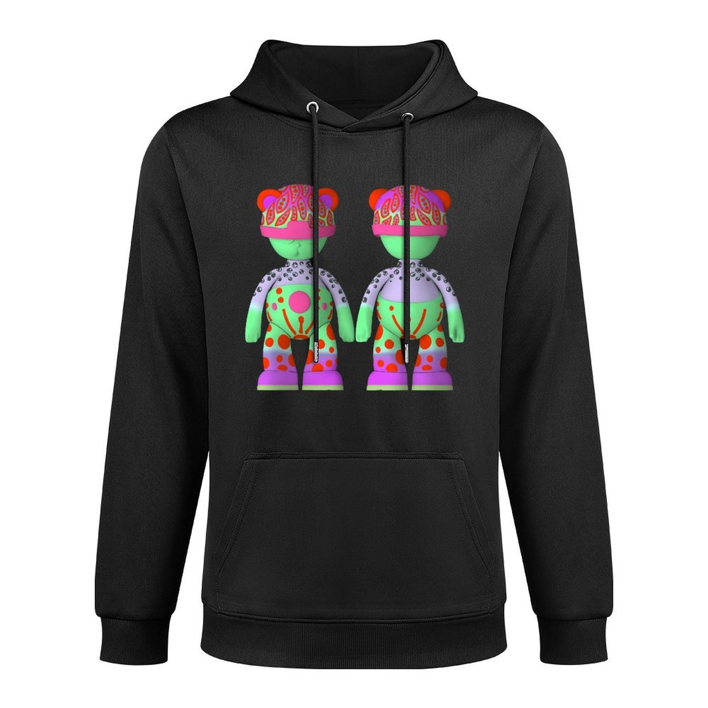 IPIB 250g Hooded Pocket Sweatshirt Front GraphicMen's Hooded  Sweatshirt6000079-3