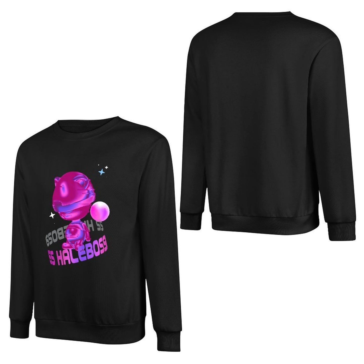 IPIB 250g Crew Neck Long Sleeve Sweatshirt Front GraphicCrew Neck Long Sleeve Sweatshirt6000017-6
