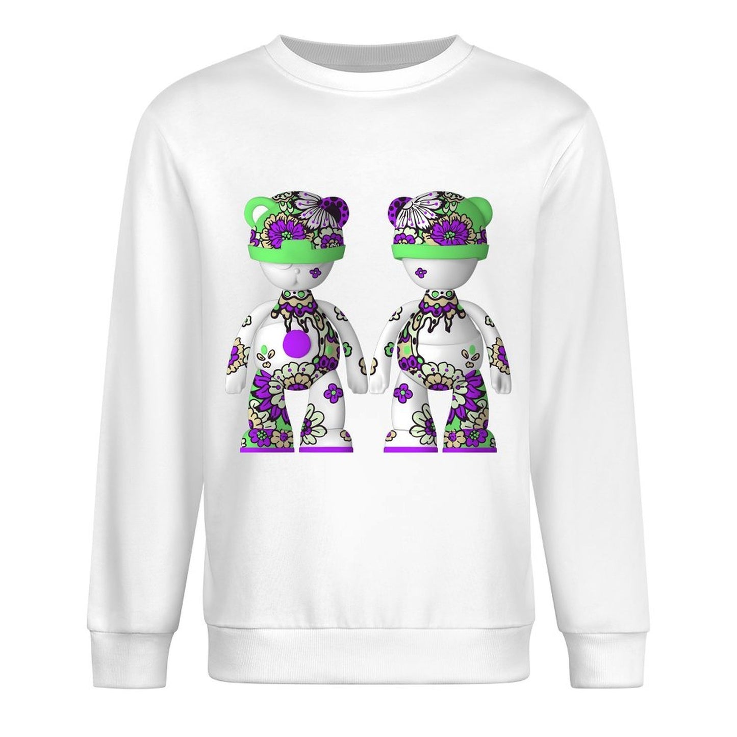IPIB 250g Crew Neck Long Sleeve Sweatshirt Front GraphicCrew Neck Long Sleeve Sweatshirt6000089-3