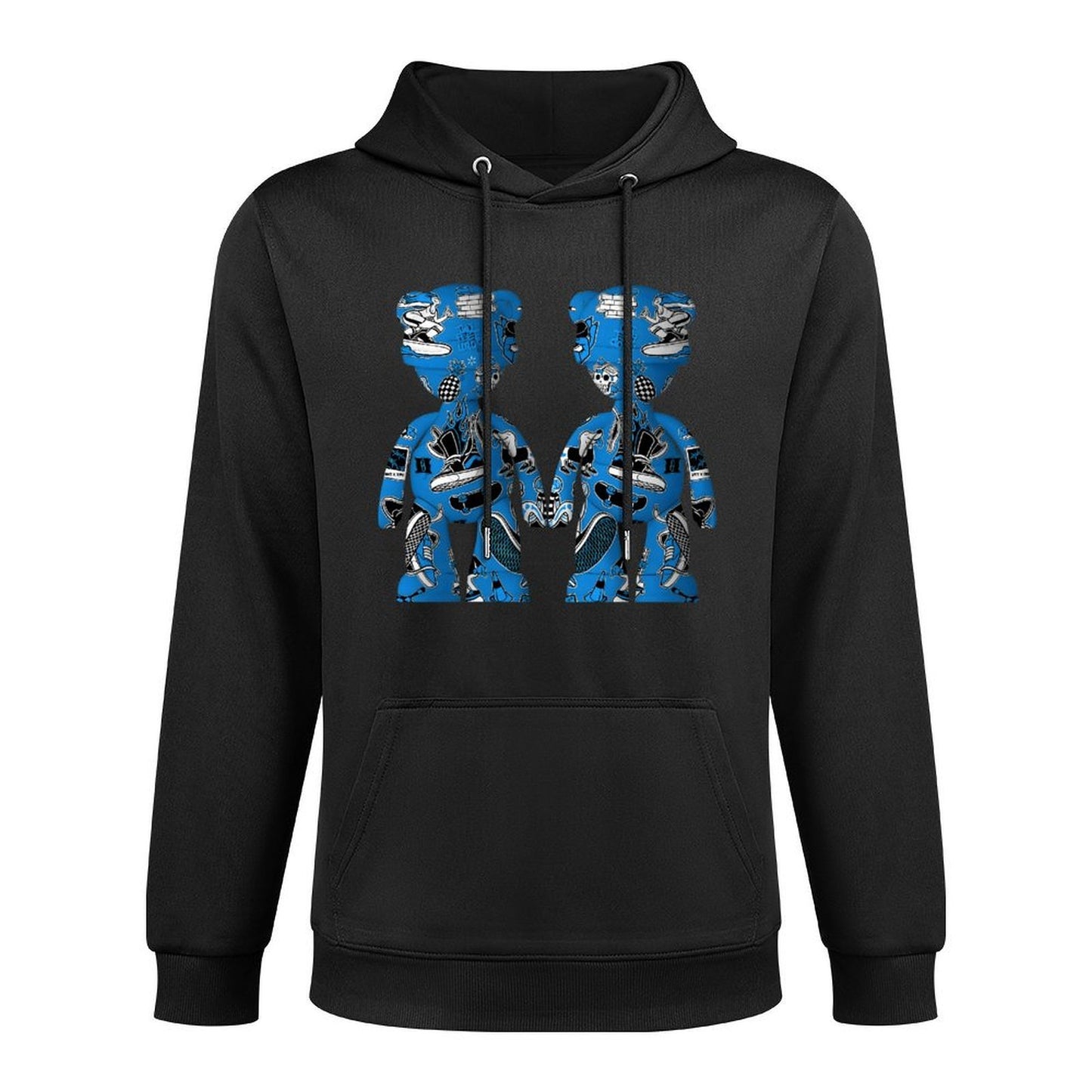 IPIB 250g Hooded Pocket Sweatshirt Front GraphicMen's Hooded  Sweatshirt6000084-2