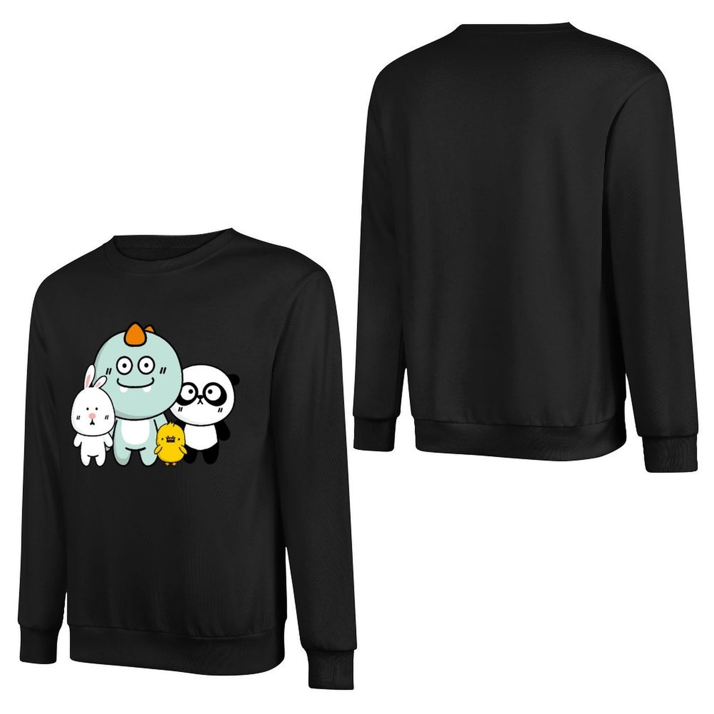 IPBR 250g Crew Neck Long Sleeve Sweatshirt Front GraphicCrew Neck Long Sleeve Sweatshirt4000364