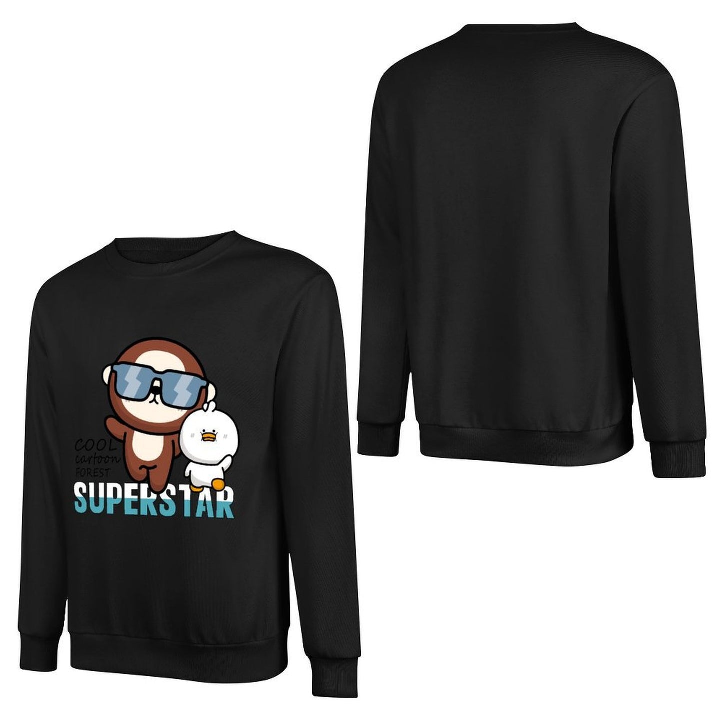 IPBR 250g Crew Neck Long Sleeve Sweatshirt Front GraphicCrew Neck Long Sleeve Sweatshirt4001260