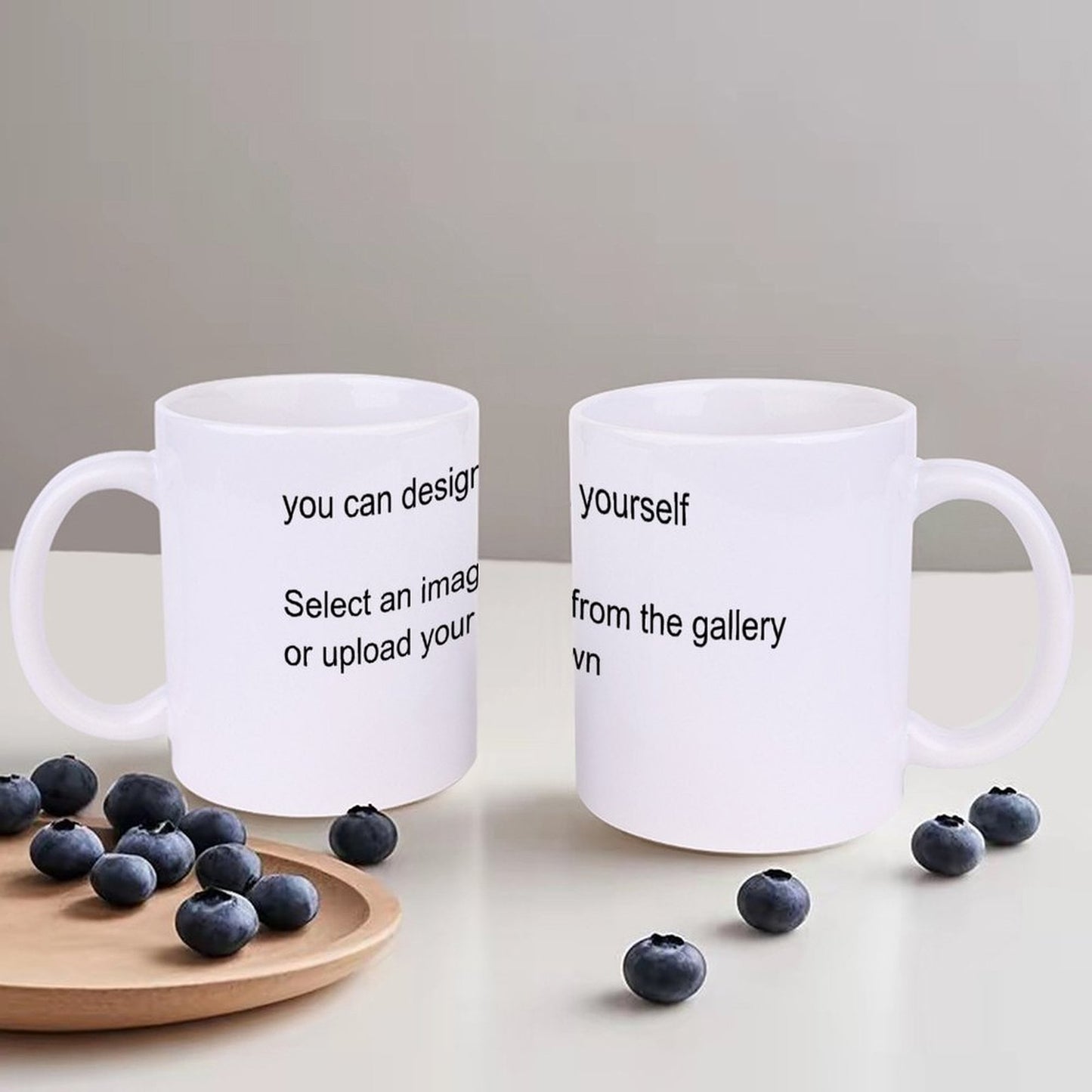 White Mug Style One Size Support personalized design