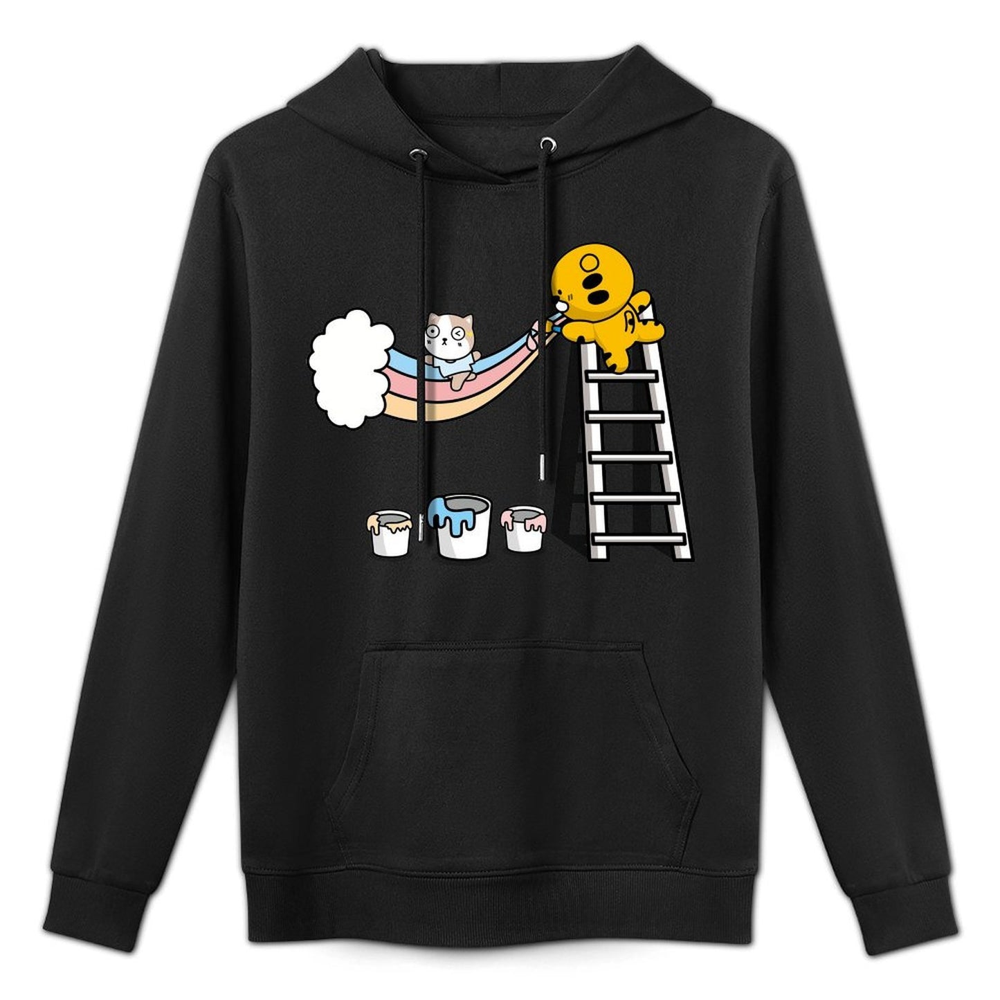 IPBR 250g Hooded Pocket Sweatshirt Front GraphicMen's Hooded  Sweatshirt4003699