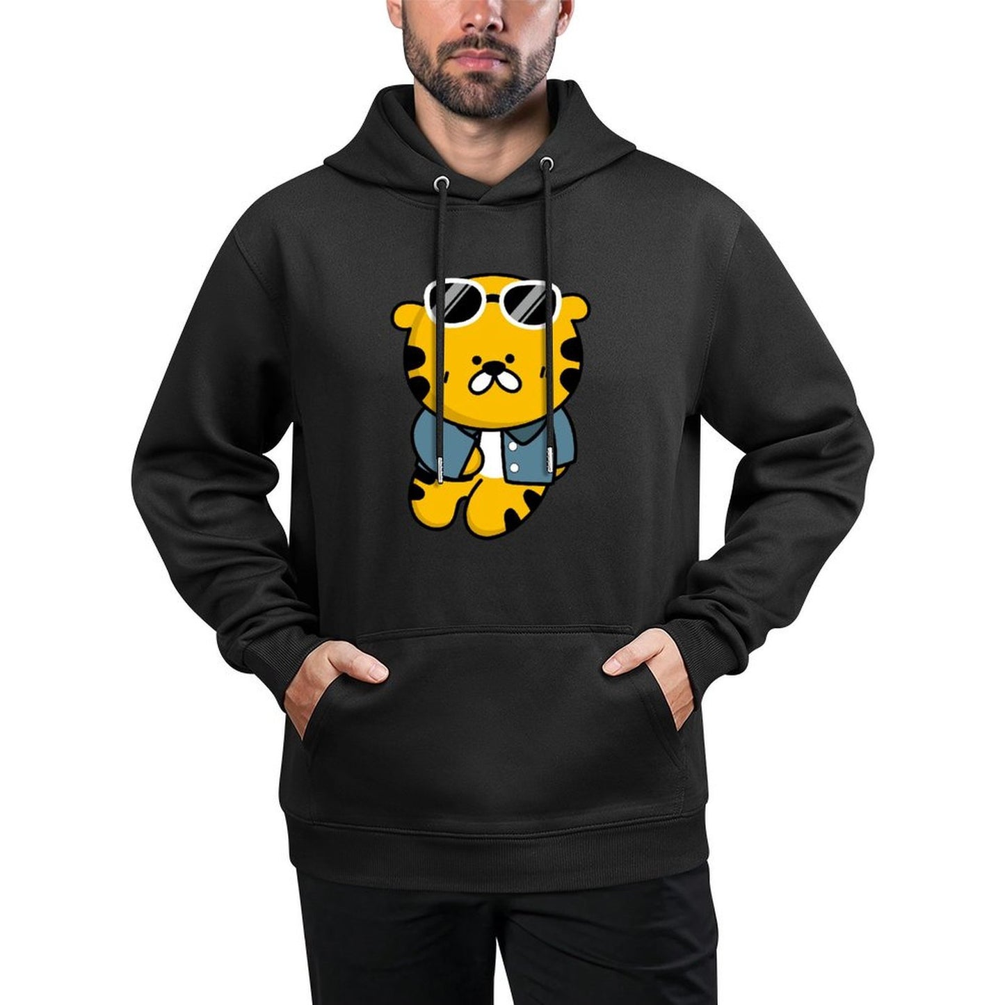 IPBR 250g Hooded Pocket Sweatshirt Front GraphicMen's Hooded  Sweatshirt4000433