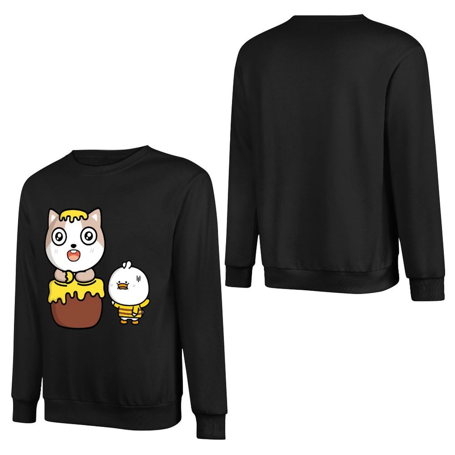 IPBR 250g Crew Neck Long Sleeve Sweatshirt Front GraphicCrew Neck Long Sleeve Sweatshirt4001313