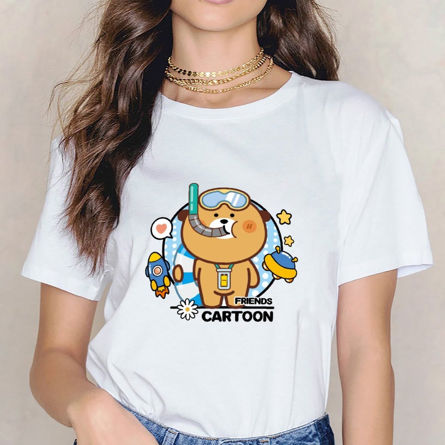 ClassicStyle SoftTouch Front Graphic T-shirt