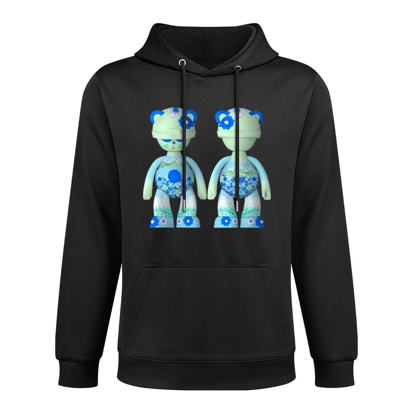 IPIB 250g Hooded Pocket Sweatshirt Front GraphicMen's Hooded  Sweatshirt6000080-1