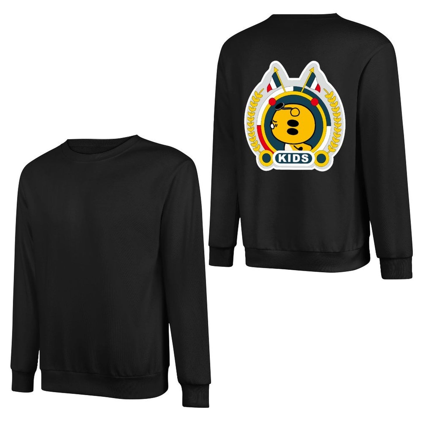 Crew Neck Long Sleeve Sweatshirt 4000695