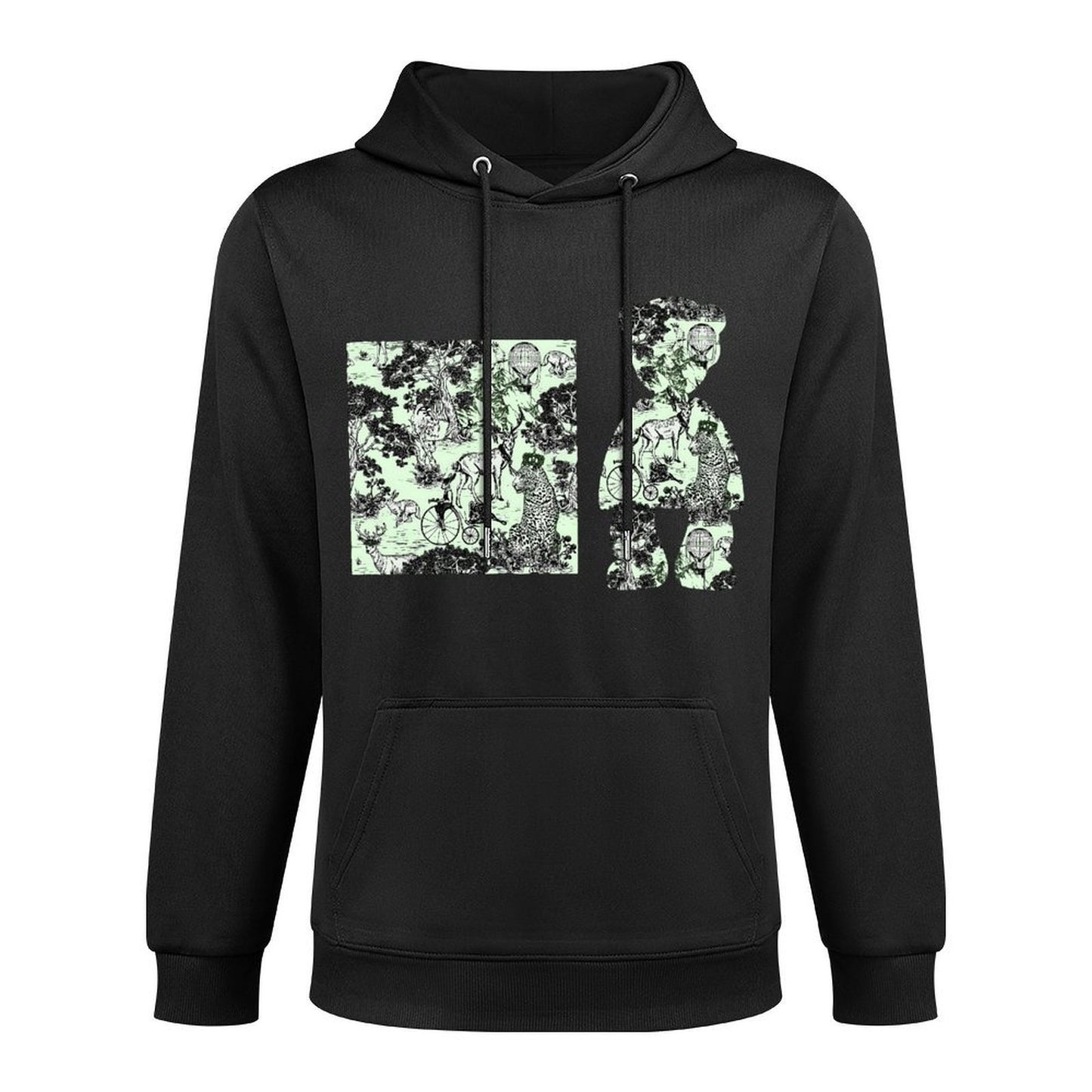 IPIB 250g Hooded Pocket Sweatshirt Front GraphicMen's Hooded  Sweatshirt6000100-5