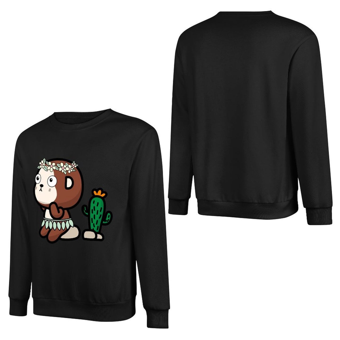 IPBR 250g Crew Neck Long Sleeve Sweatshirt Front GraphicCrew Neck Long Sleeve Sweatshirt4001129