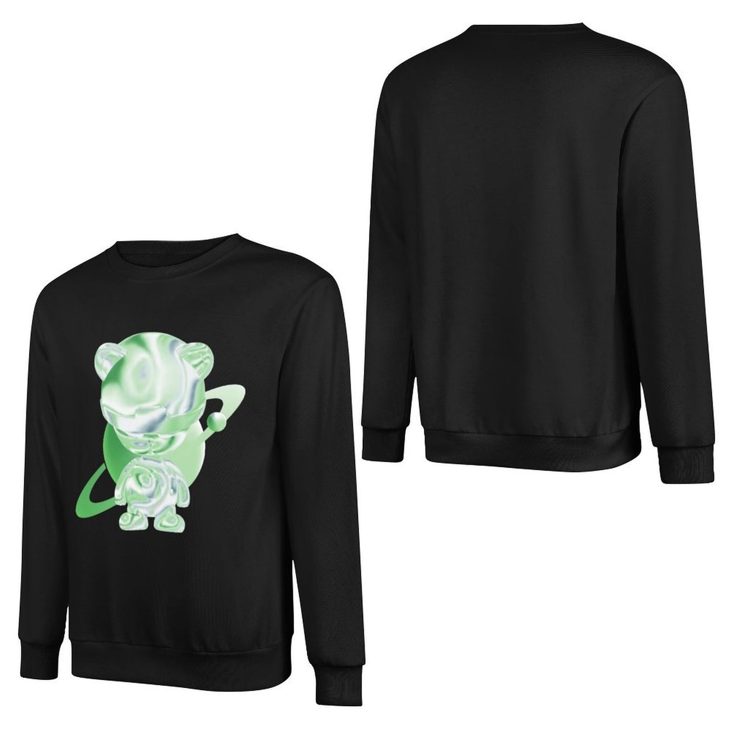 IPIB 250g Crew Neck Long Sleeve Sweatshirt Front GraphicCrew Neck Long Sleeve Sweatshirt6000025-2