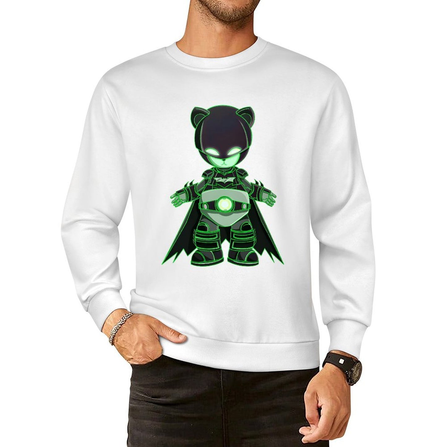 Long Sleeve With Front PatternEverydayFit Relaxed Fit