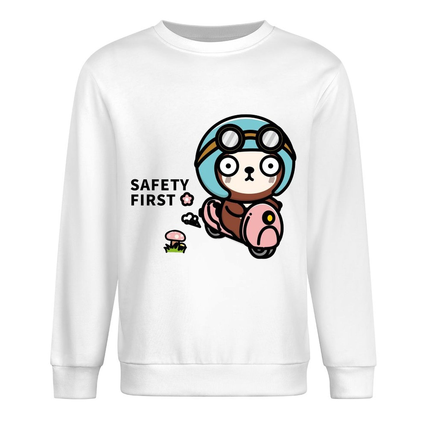 IPBR 250g Crew Neck Long Sleeve Sweatshirt Front GraphicCrew Neck Long Sleeve Sweatshirt4001235