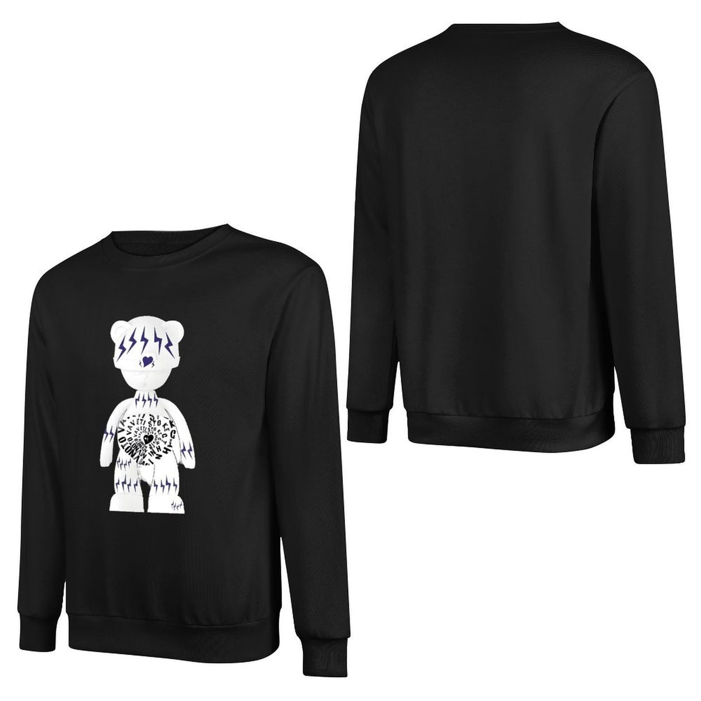 IPIB 250g Crew Neck Long Sleeve Sweatshirt Front GraphicCrew Neck Long Sleeve Sweatshirt6000137-2
