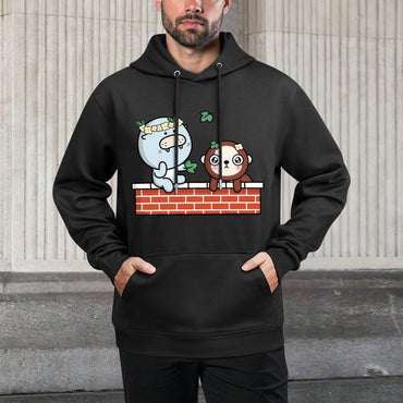 IPBR 250g Hooded Pocket Sweatshirt Front GraphicMen's Hooded  Sweatshirt4001471